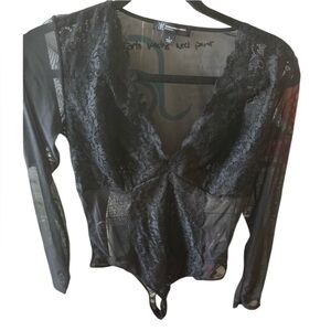 Inc. sexy lace bodysuit